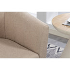 WestWood Modern Tub Chair, Upholstered Arm Chair Comfy Single Sofa
