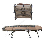 CARPZILLA 210 x 80cm Fishing Bed 6 Legs Camo