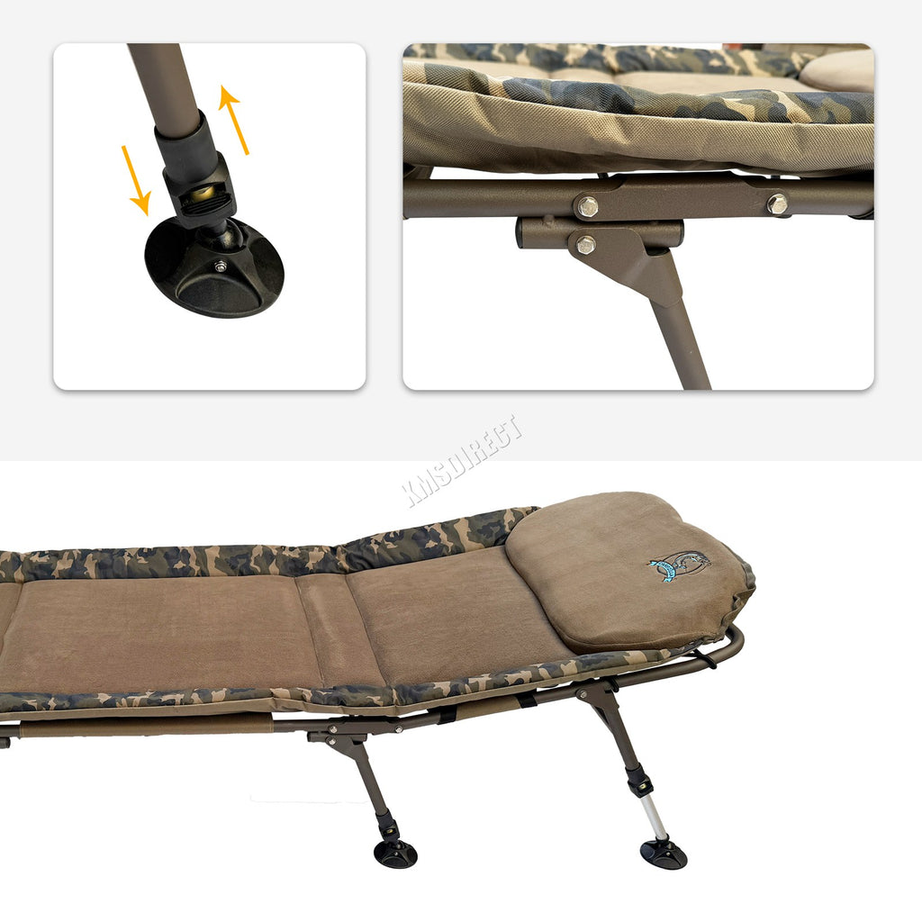 Carpzilla 6-leg Fishing Bed