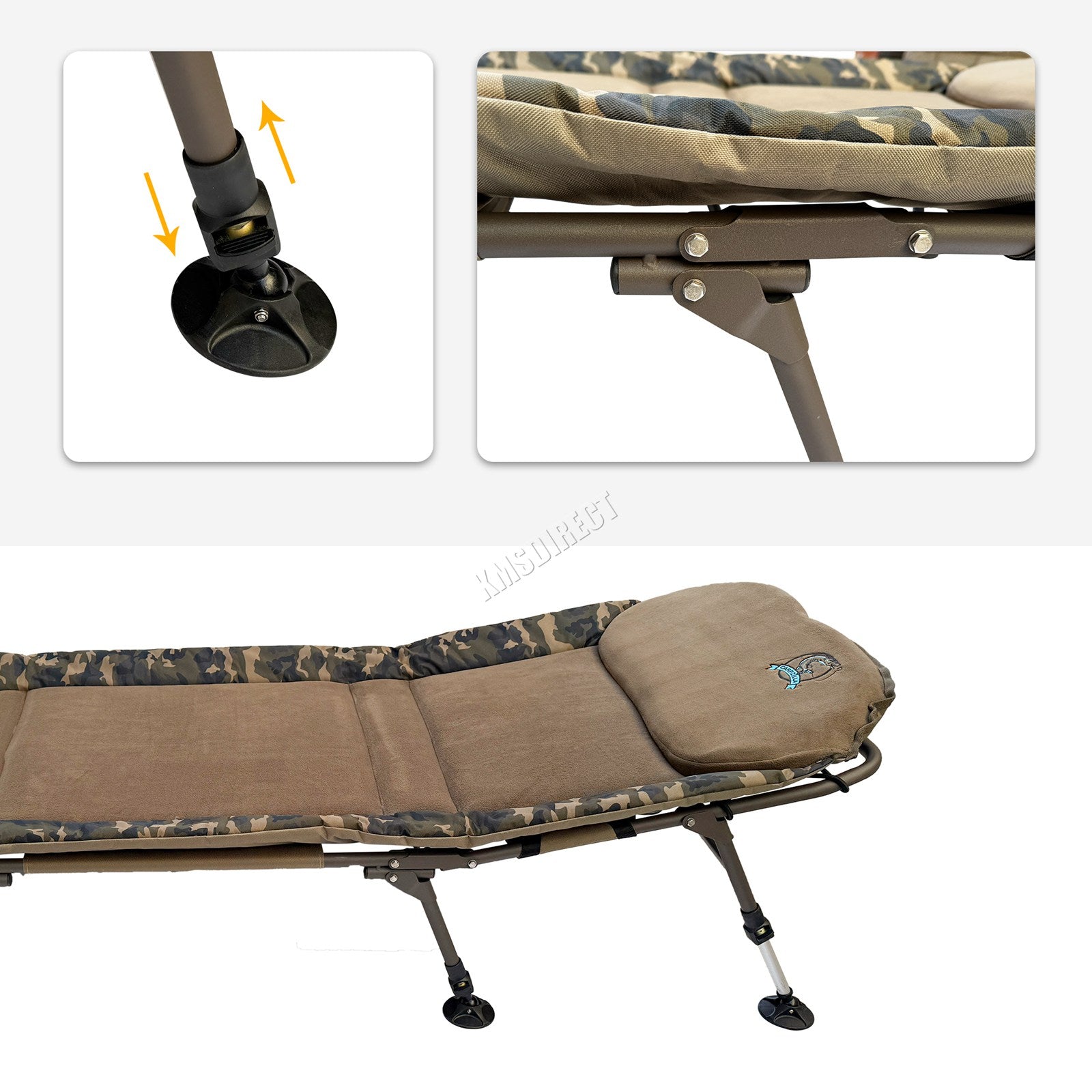 Carpzilla 6-leg Fishing Bed