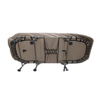 CARPZILLA 215 x 95cm Fishing Bed Wide 6 Legs Camo