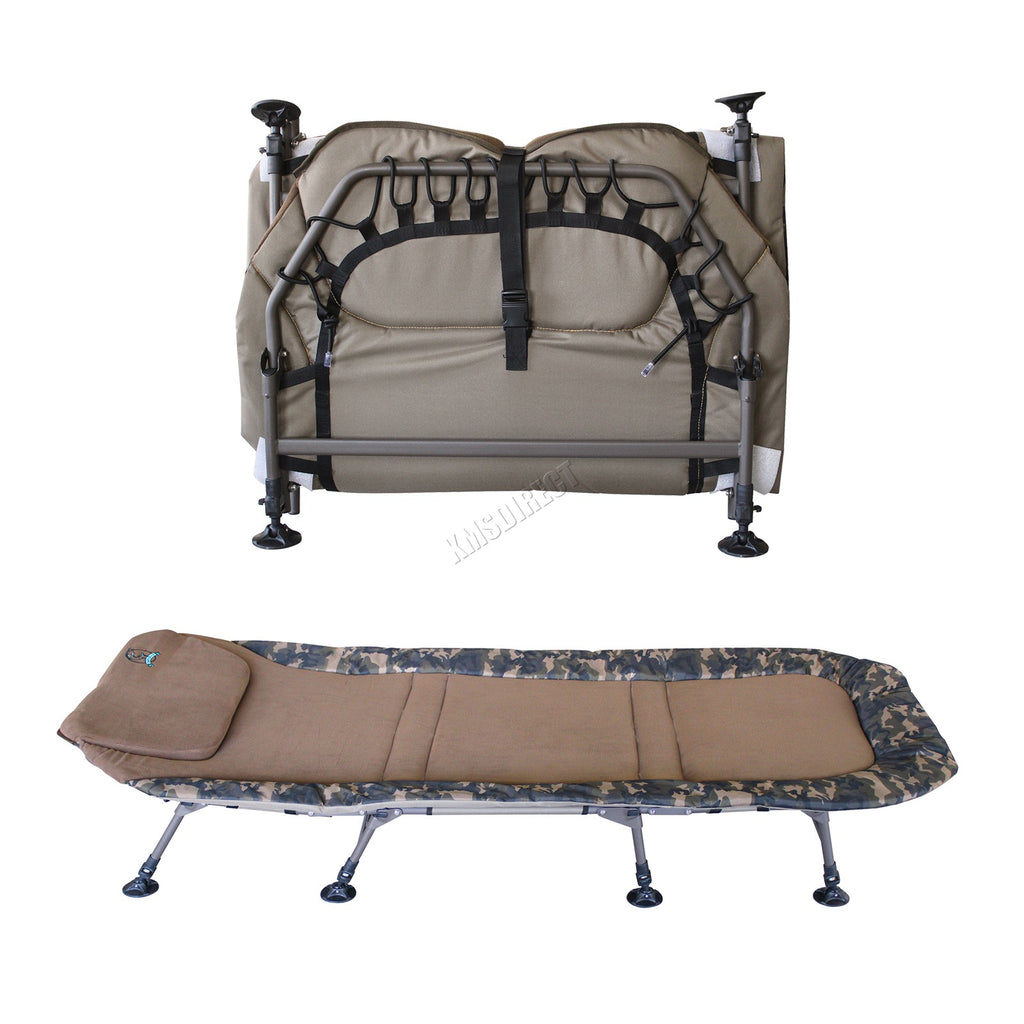 Carpzilla Camo 8-Leg Fishing Bed