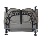 CARPZILLA 210 x 97cm Wide Fishing Bed 8 Legs Camo