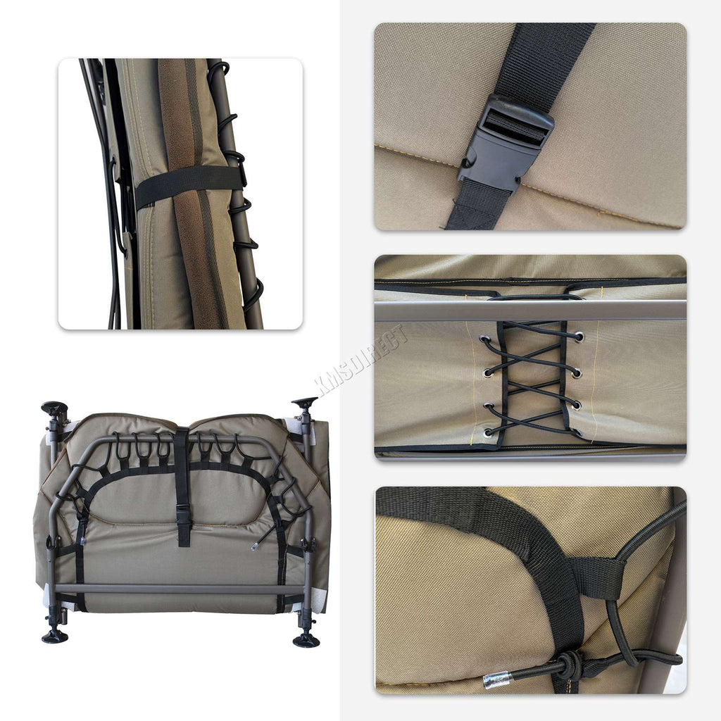 Carpzilla Camo 8-Leg Fishing Bed