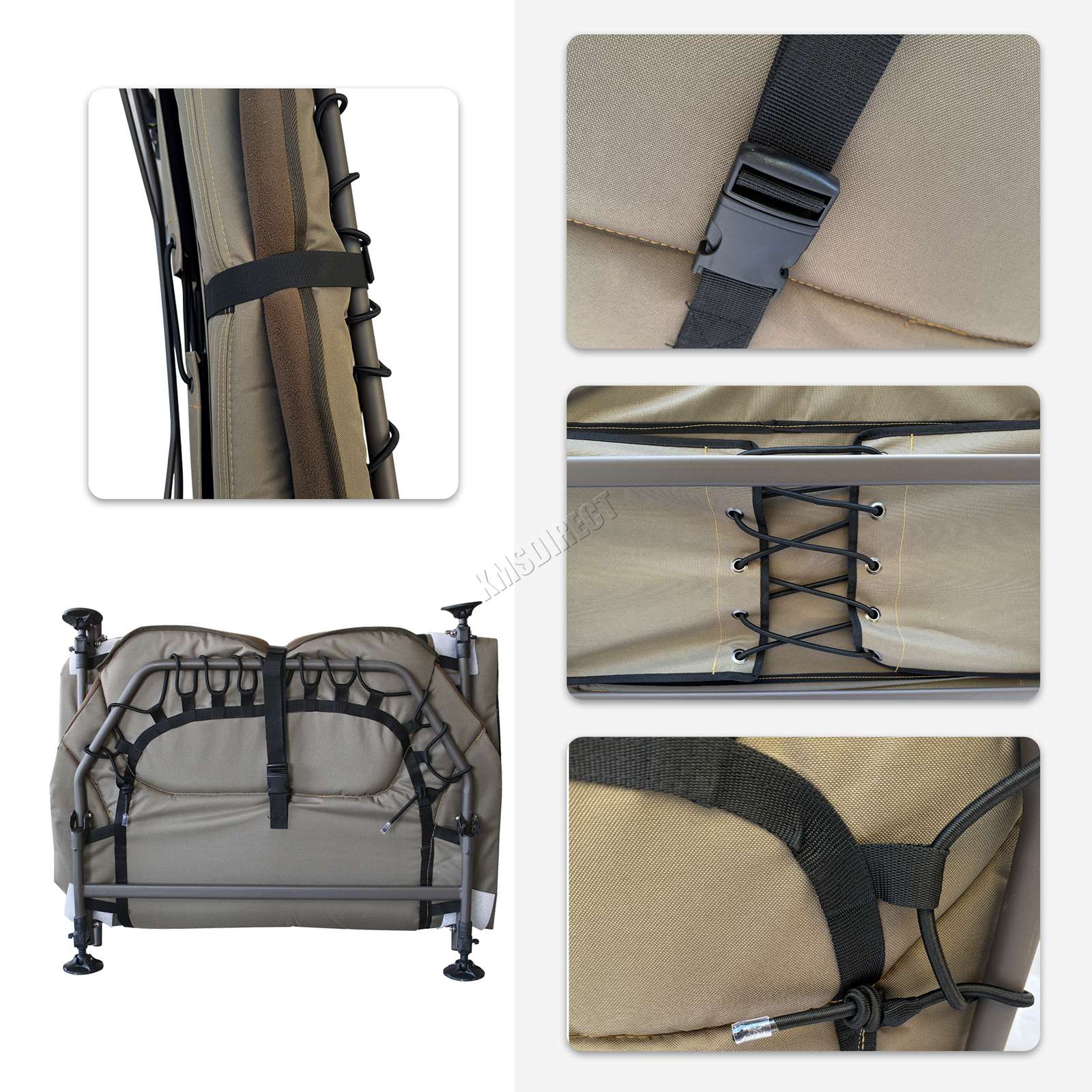 Carpzilla Camo 8-Leg Fishing Bed