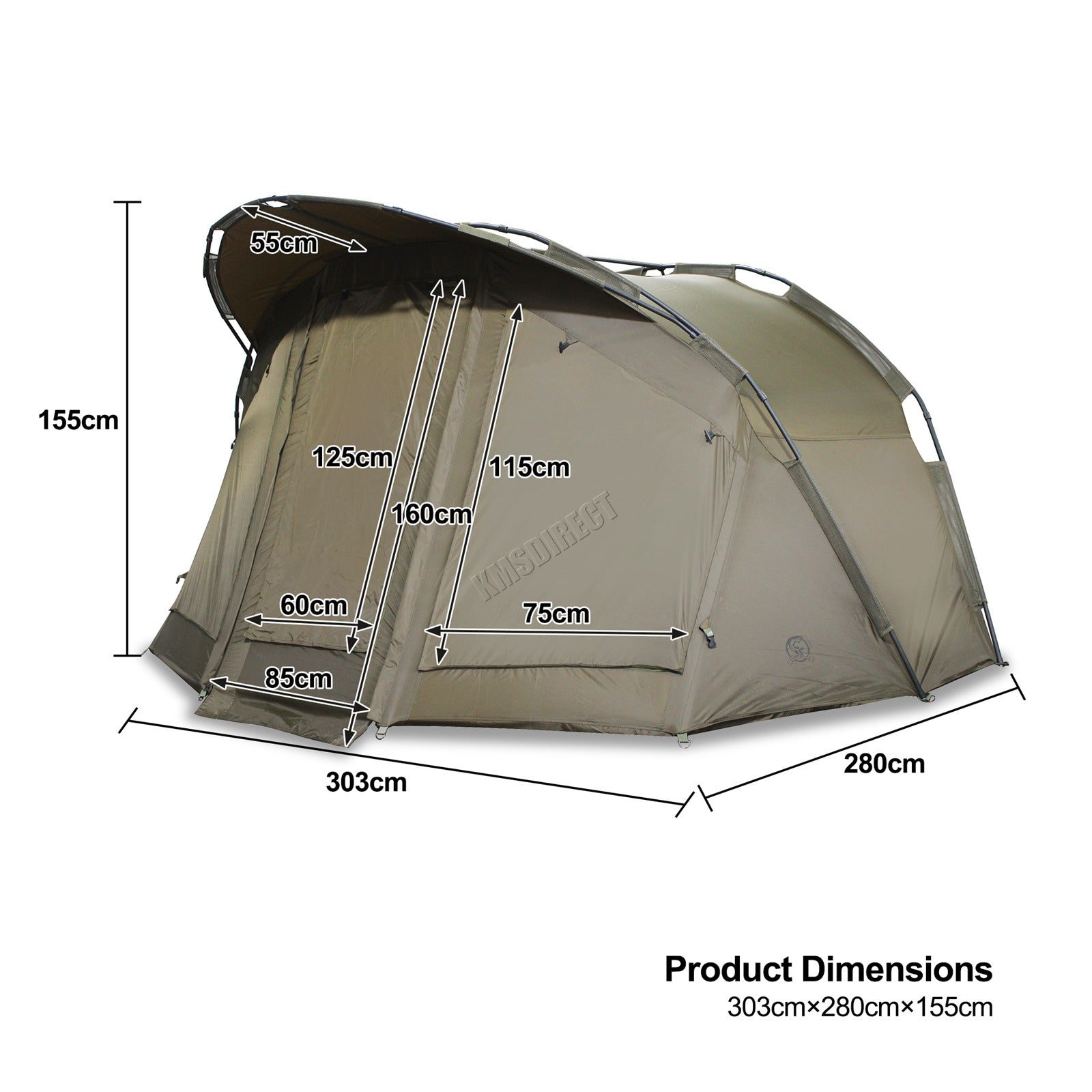 Carpzilla Fishing Bivvy 2 Man