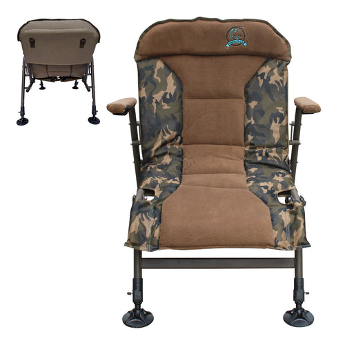 CARPZILLA Folding Fishing Chair 01 Camo