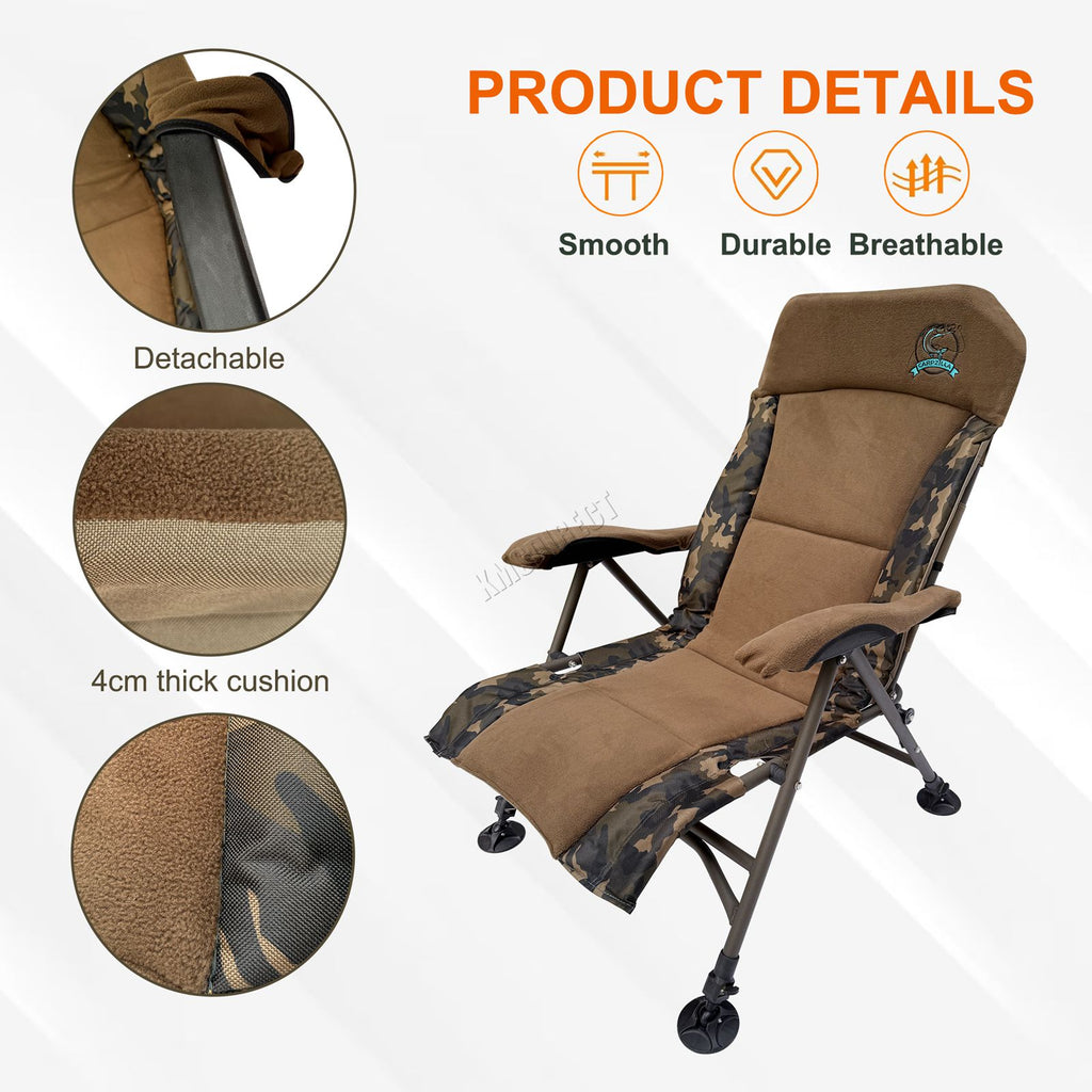 CARPZILLA Folding Fishing Chair 02 Camo