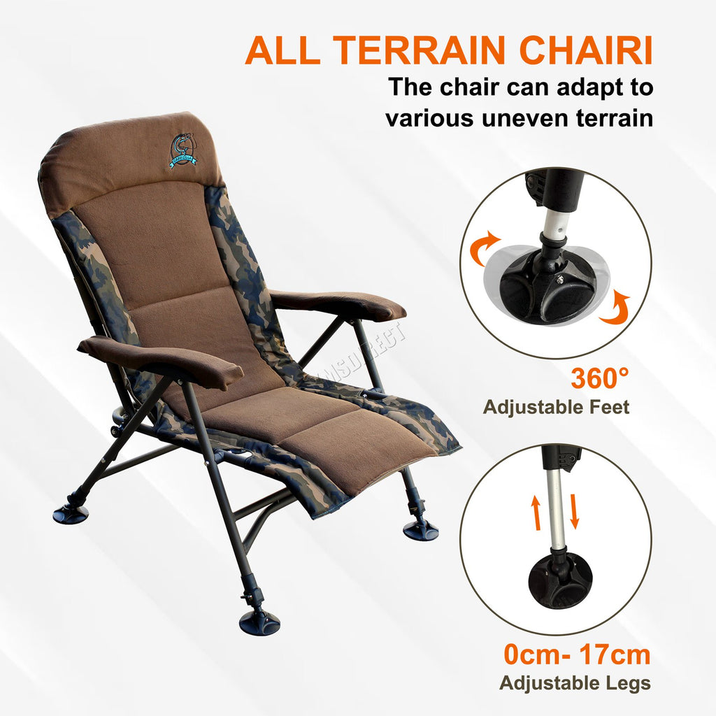 CARPZILLA Folding Fishing Chair 02 Camo