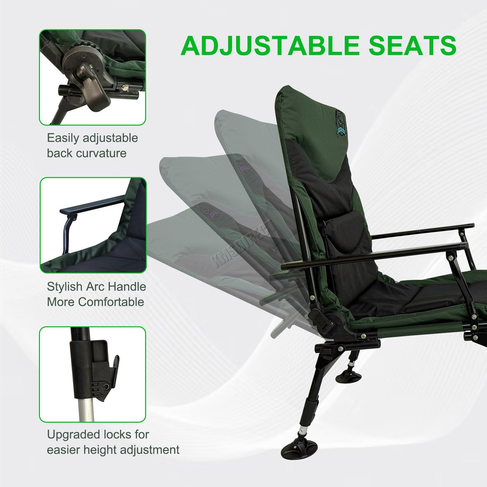 Carpzilla Fishing Chair With Footrest