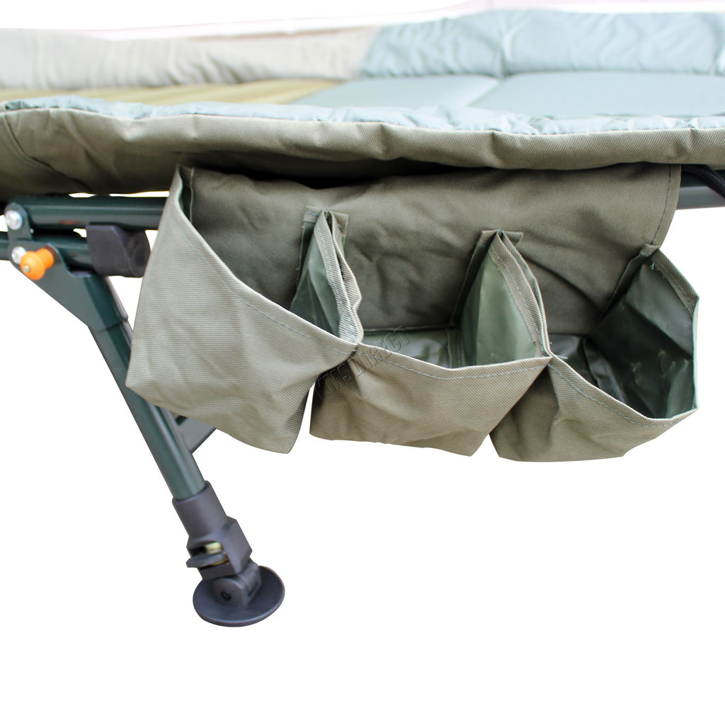 Carpzilla Fishing Bed with Side Tool Bag