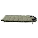 CARPZILLA Fishing Camping Sleeping Bag Dark Green With Carry Bag FS-016