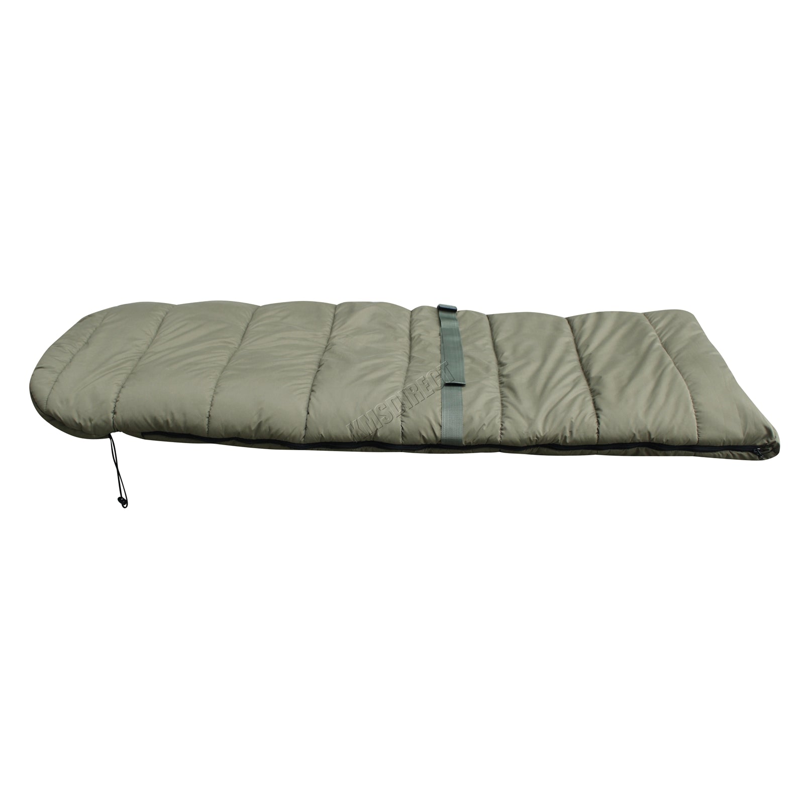 CARPZILLA Fishing Camping Sleeping Bag Dark Green With Carry Bag FS-016