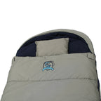 CARPZILLA Fishing Camping Sleeping Bag Dark Green With Carry Bag FS-016
