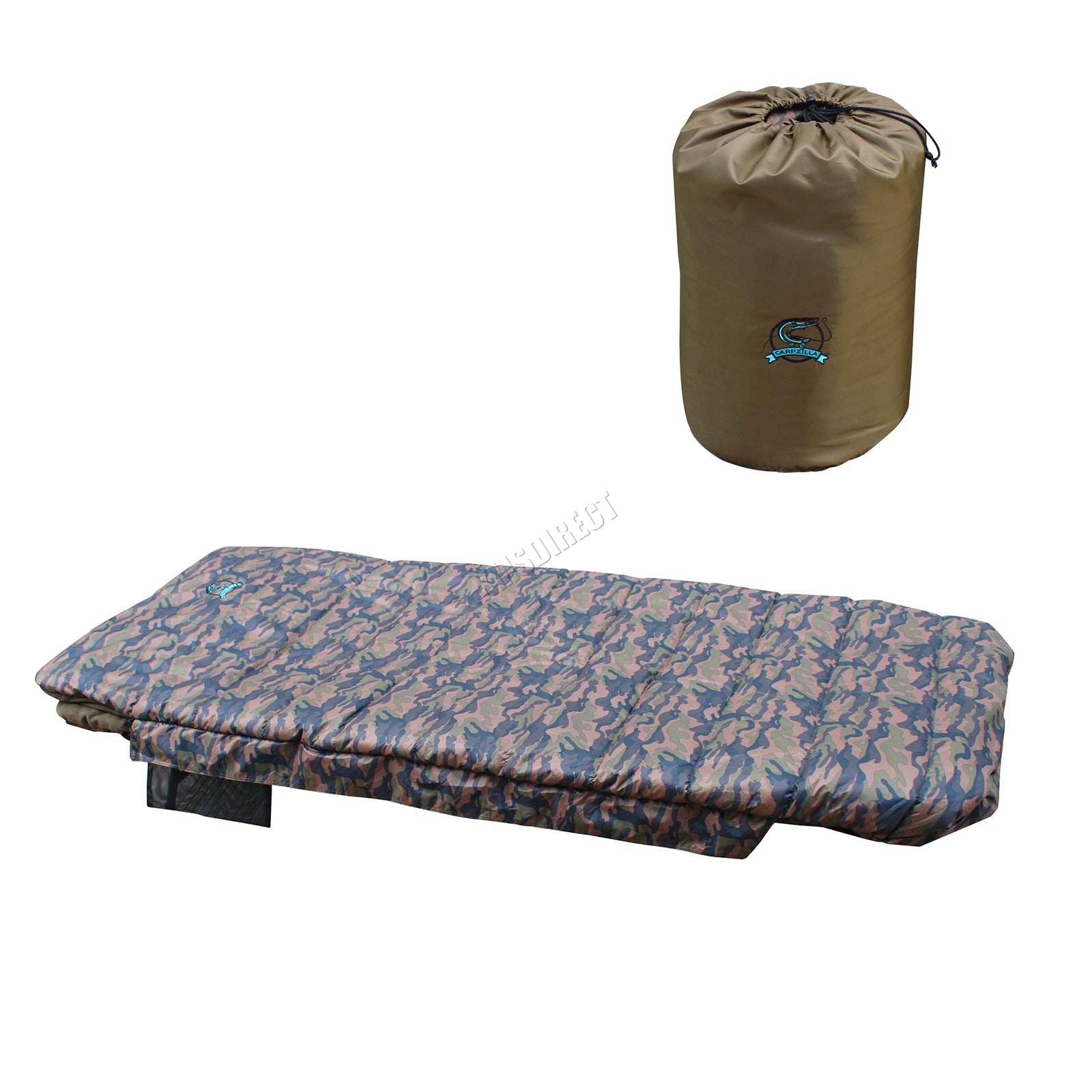 CARPZILLA Fishing Sleeping Bag 5 Season Carp Camping Fleece Lined