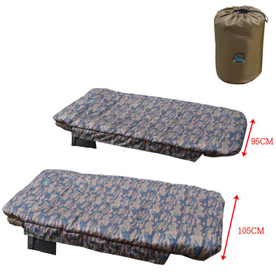 CARPZILLA Fishing Sleeping Bag 5 Season Carp Camping Fleece Lined