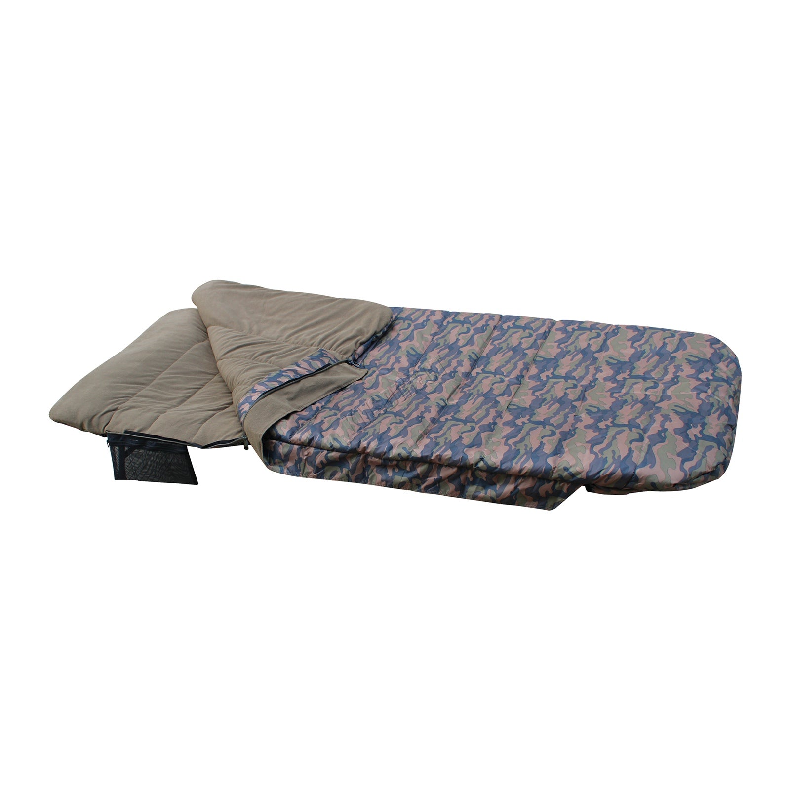 CARPZILLA Fishing Sleeping Bag 5 Season Carp Camping Fleece Lined