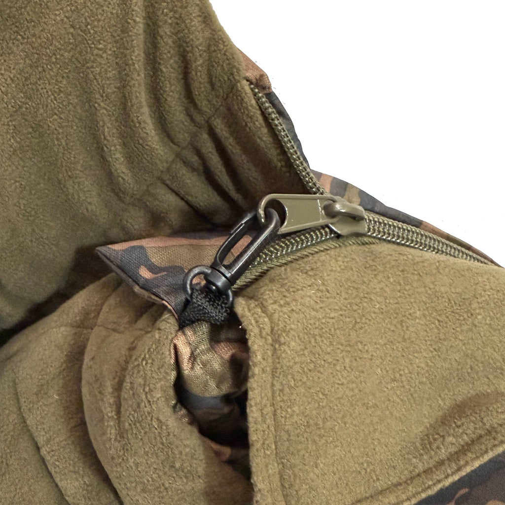 CARPZILLA Fishing Sleeping Bag 5 Season Carp Camping Fleece Lined