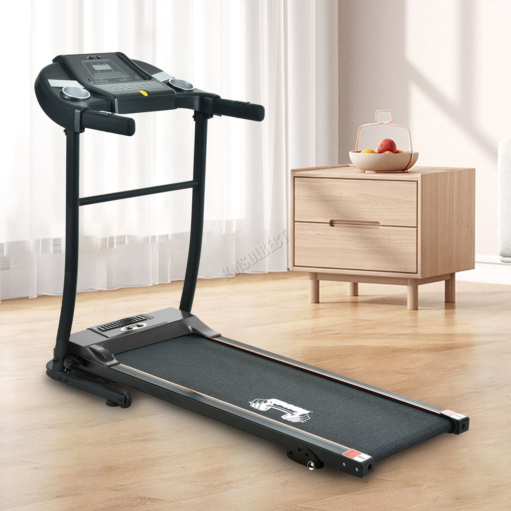 FIT4YOU Motorized Treadmill MT02 Black