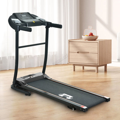 FIT4YOU Motorized Treadmill MT02 Black