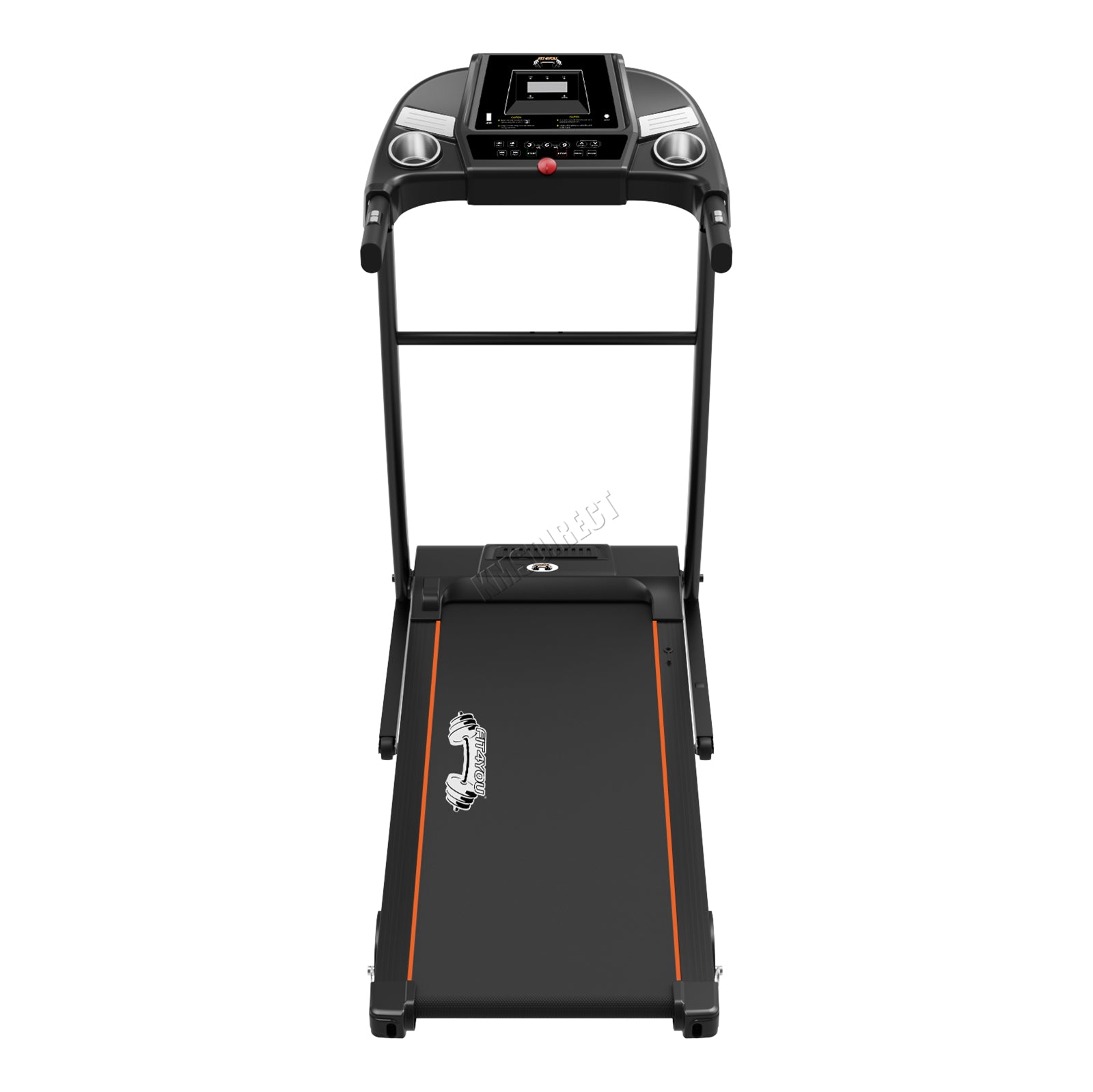 FIT4YOU Motorized Treadmill MT02 Black