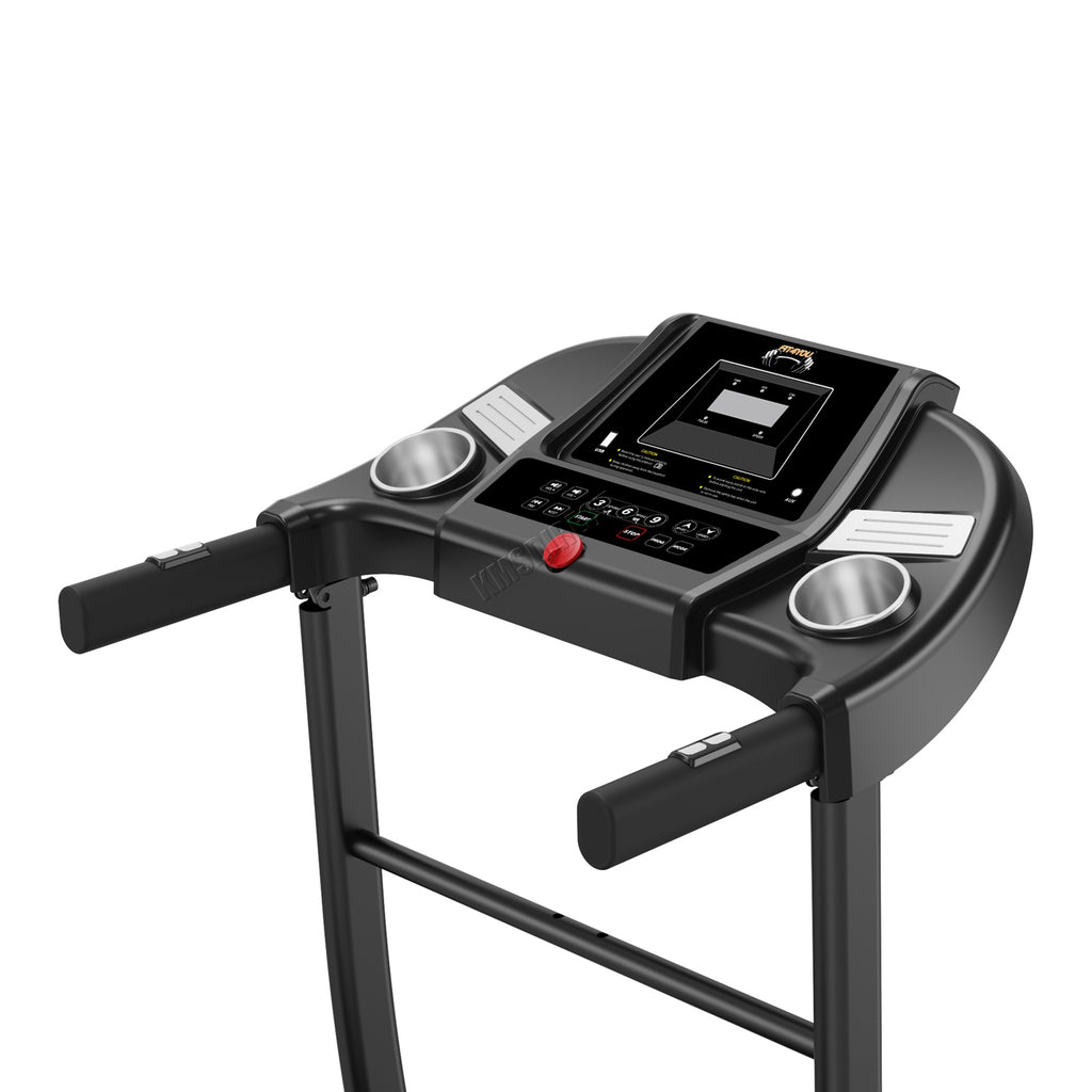 FIT4YOU Motorized Treadmill MT02 Black