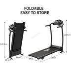 FIT4YOU Motorised Small Treadmill MT04