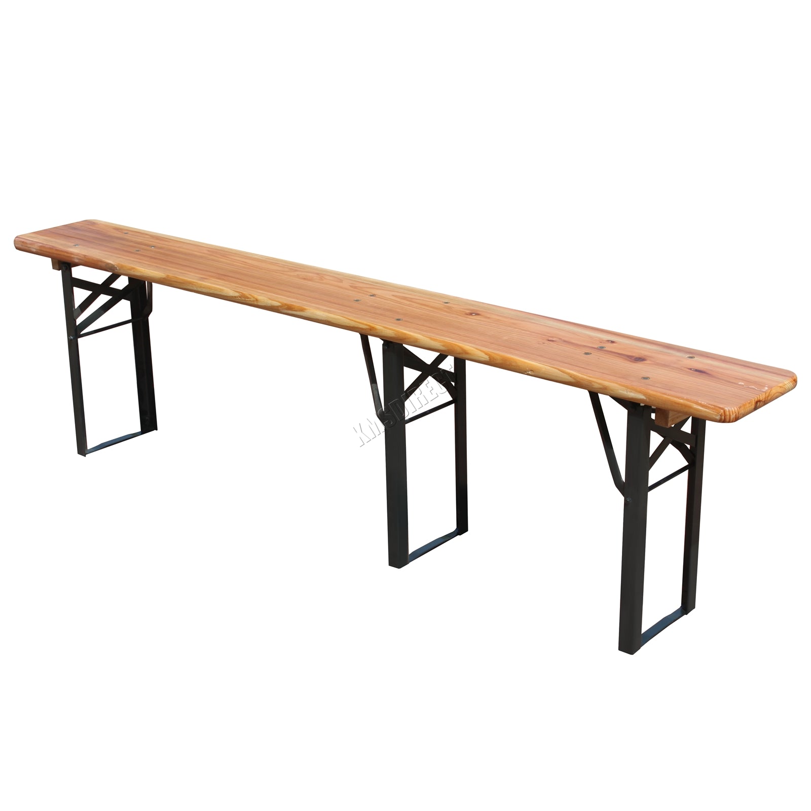 Birchtree Trestle Folding Beer Table & Bench Set