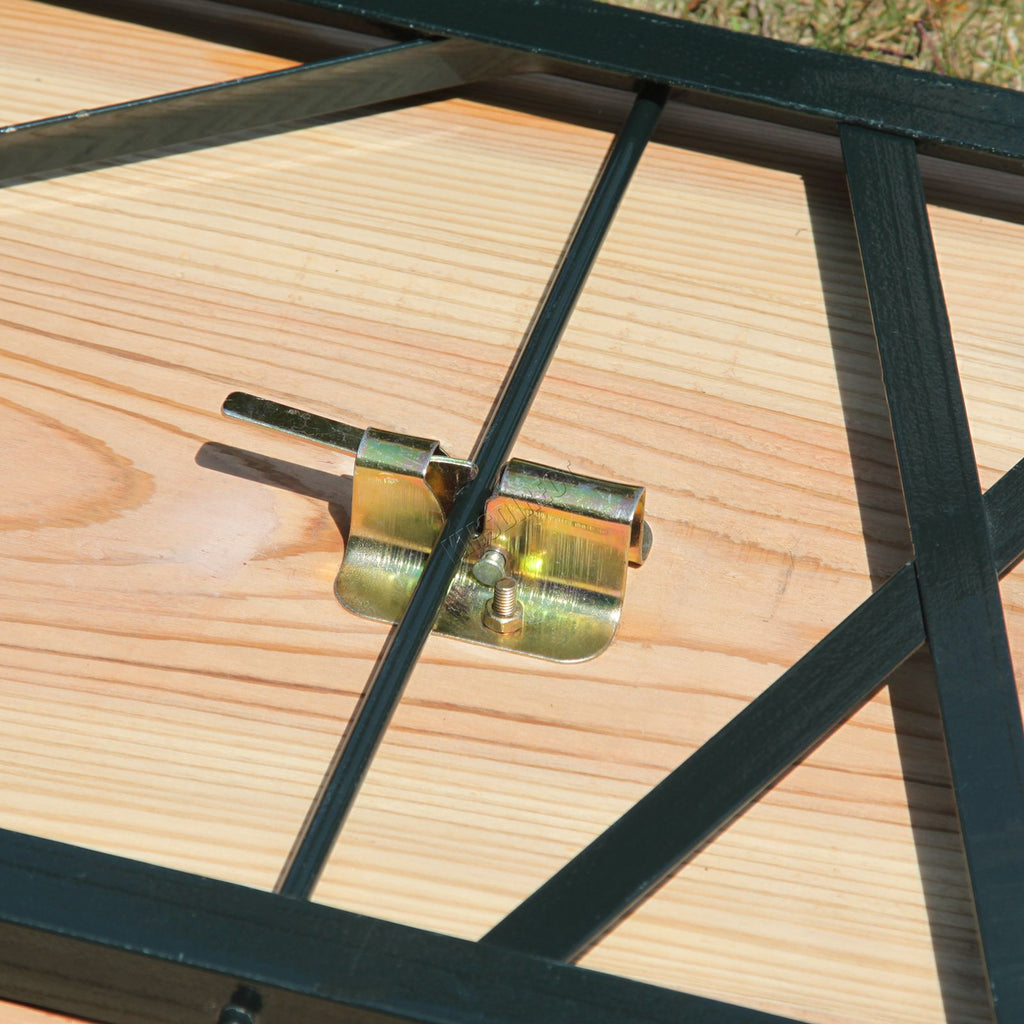 Birchtree Trestle Folding Beer Table & Bench Set
