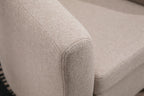 WestWood Linen Fabric Tub Chair TC03