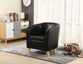 WestWood Tub Chair PU Faux Leather