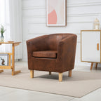 WestWood Tub Chair PU Faux Leather