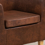 WestWood Tub Chair PU Faux Leather