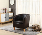 WestWood Tub Chair PU Faux Leather