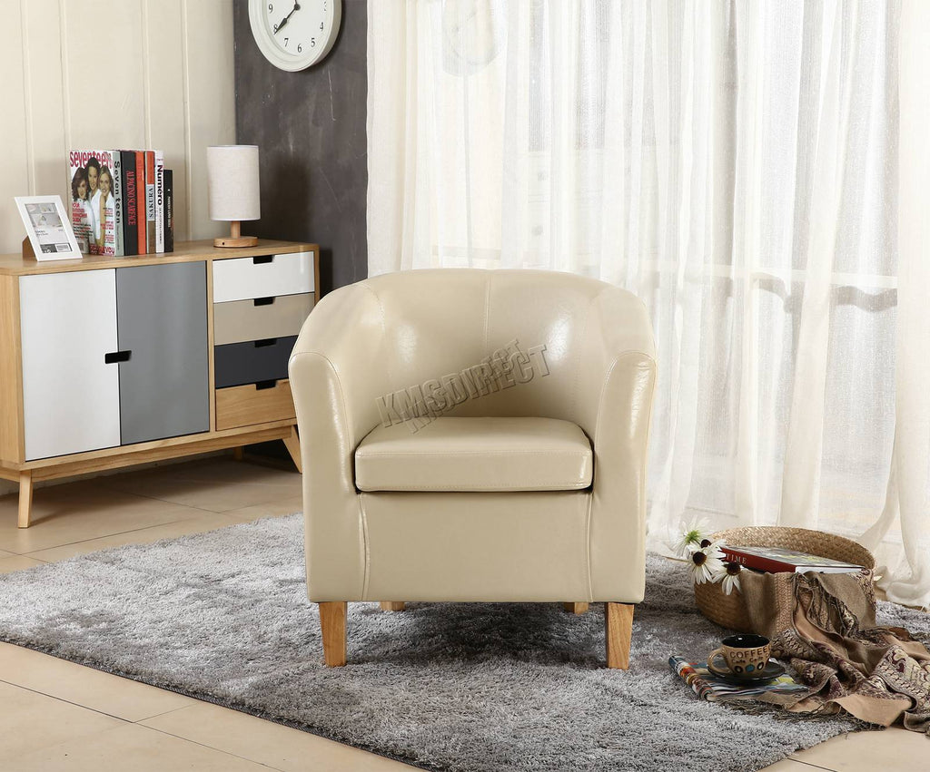 WestWood Tub Chair PU Faux Leather