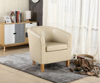 WestWood Tub Chair PU Faux Leather