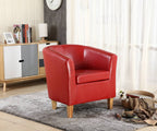 WestWood Tub Chair PU Faux Leather