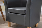 WestWood Tub Chair PU Faux Leather