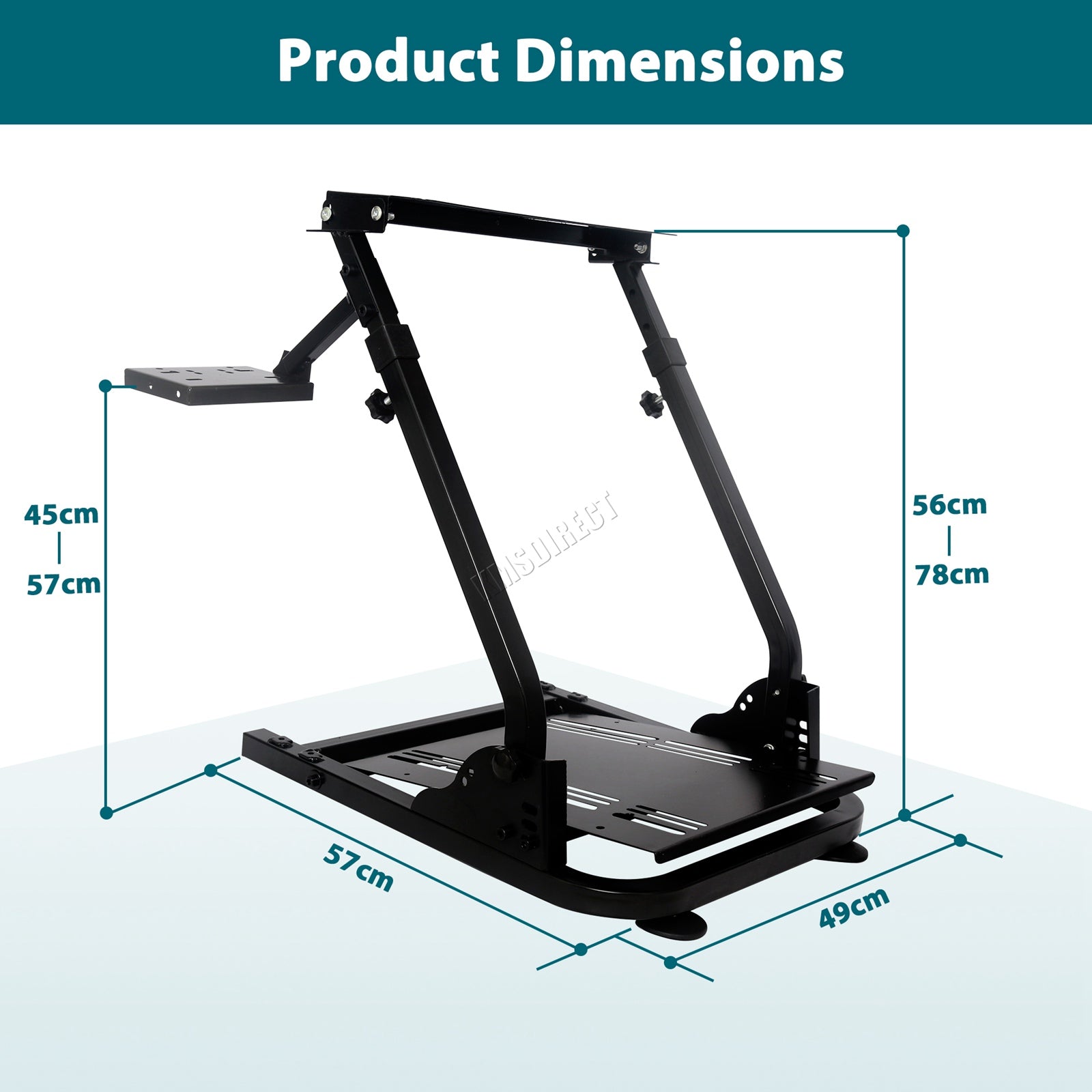 GALACTICA Gaming Stand GS01 Black