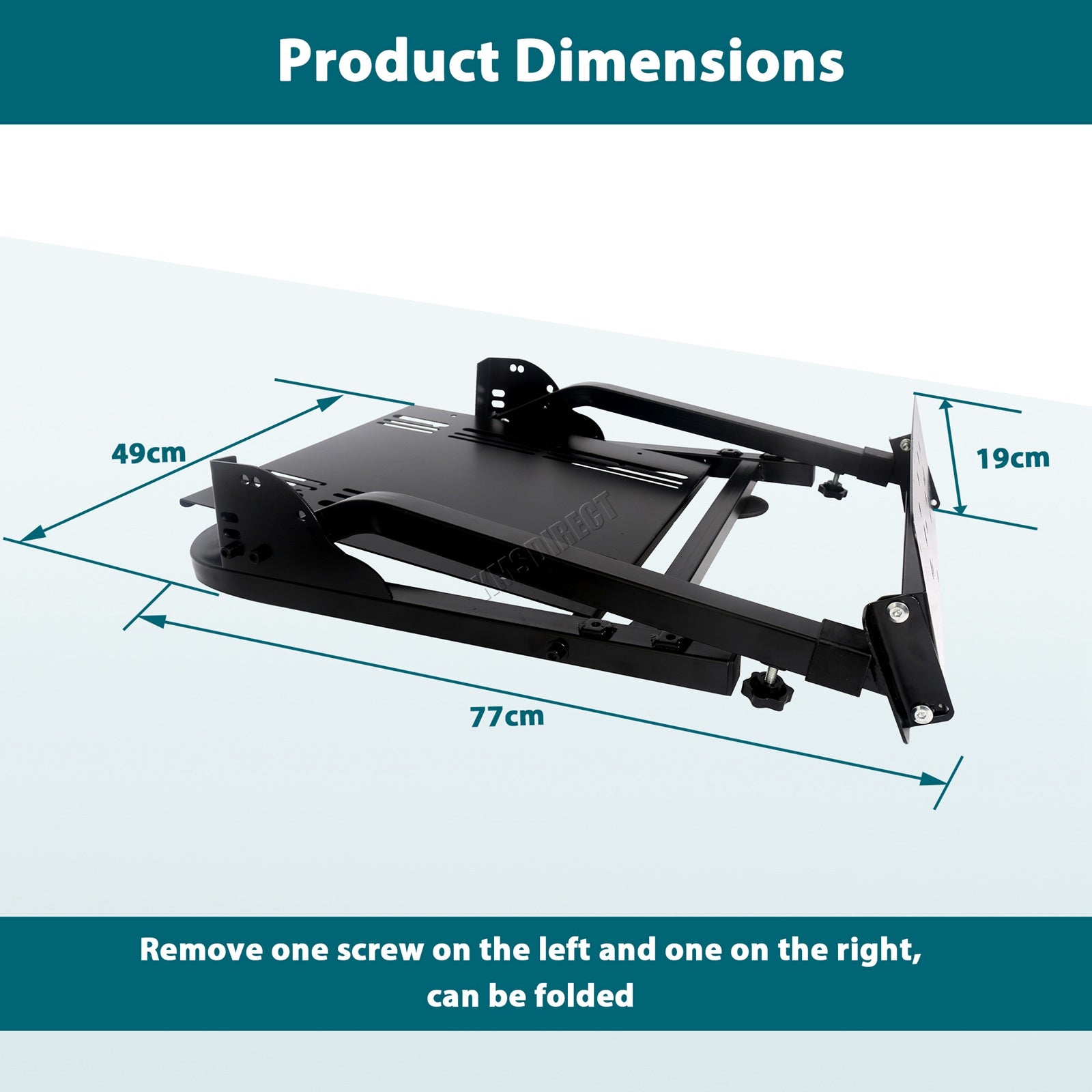 GALACTICA Gaming Stand GS01 Black