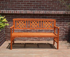 BIRCHTREE Wooden Garden Bench WGB01 Natural