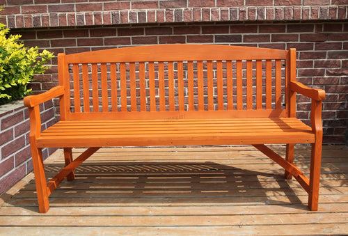 BIRCHTREE Wooden Garden Bench WGB02 Natural