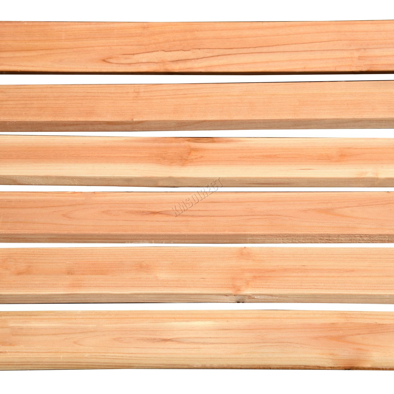 Birchtree Wood Slatted Garden Bench