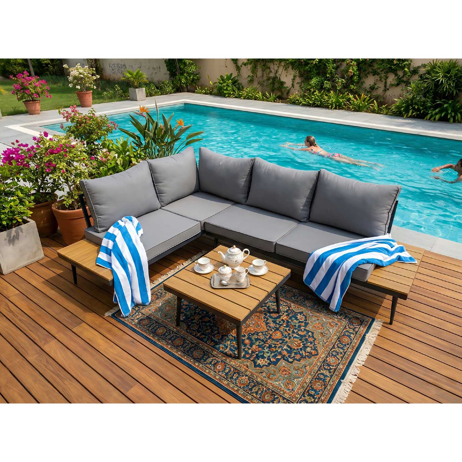 Birchtree Garden Sofa Furniture Set GFS01