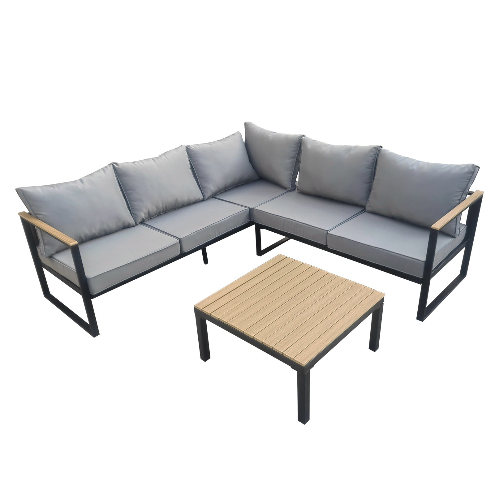 BIRCHTREE Garden Furniture Set GFS03 Grey