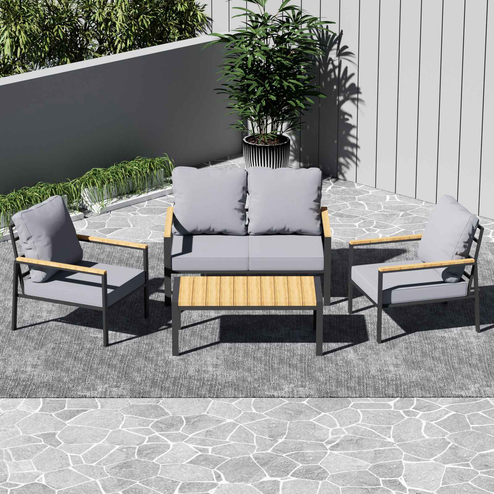 Birchtree Outdoor Sofa Set GFS04