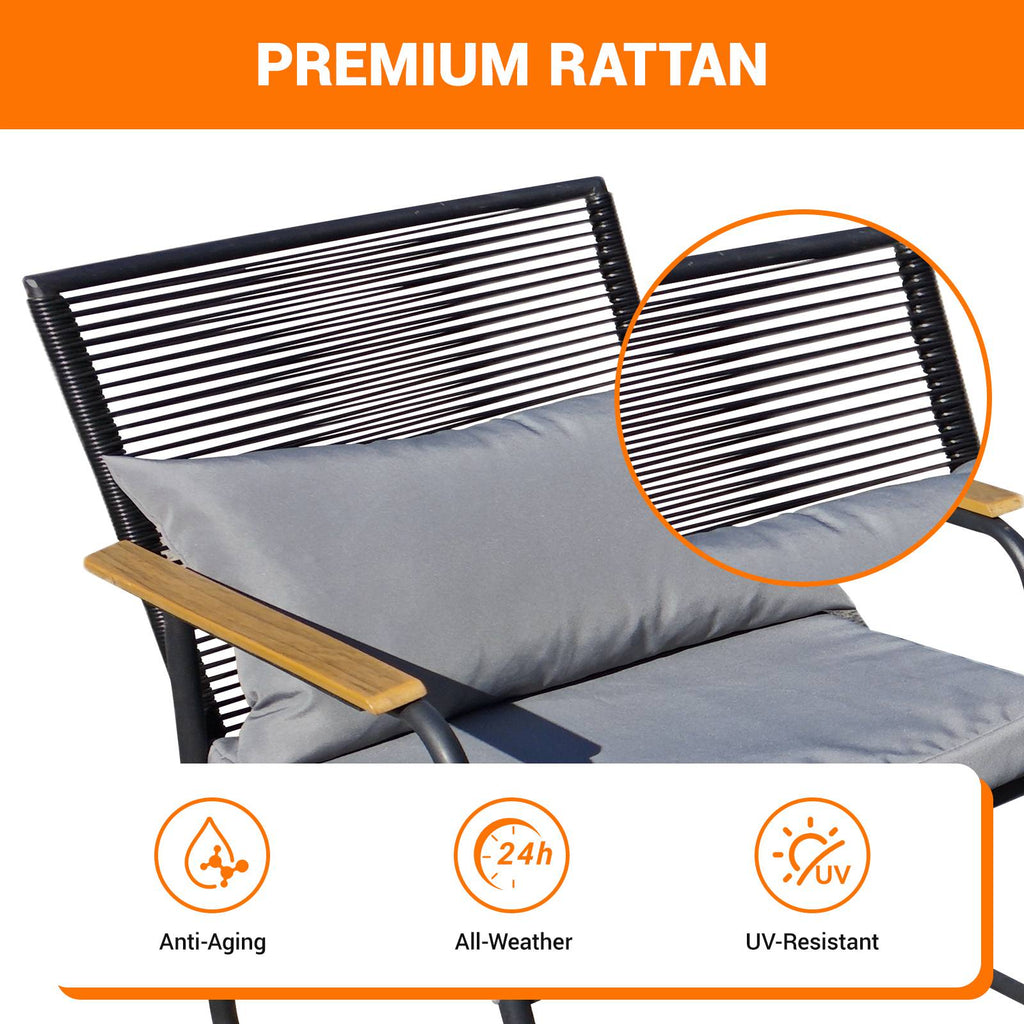 Birchtree Garden Rattan Set GFS05