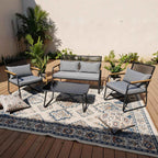 BIRCHTREE Garden Furniture Set GFS05 Grey