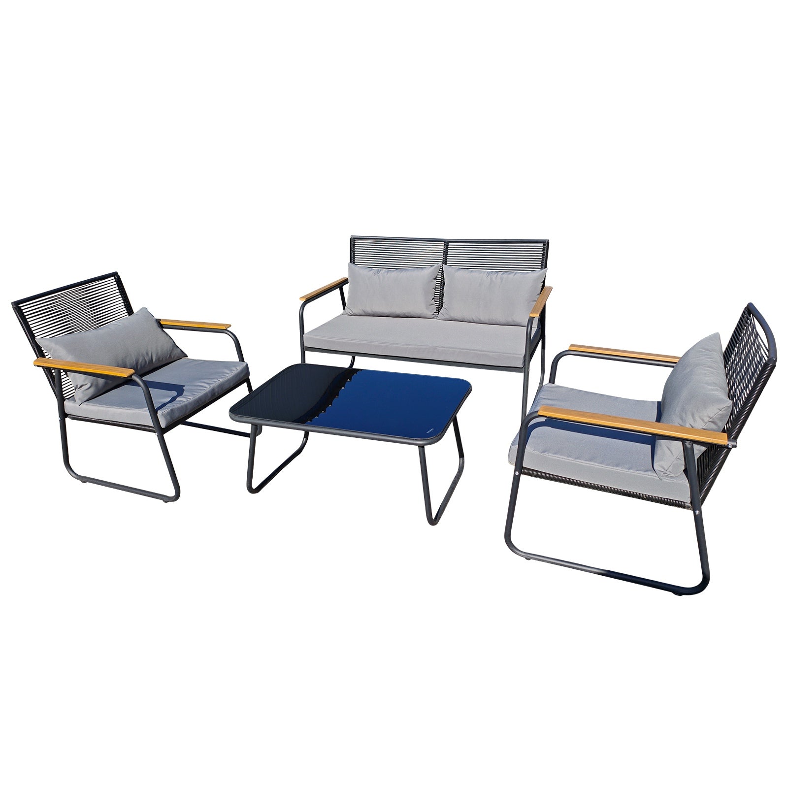 Birchtree Garden Rattan Set GFS05