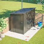 BIRCHTREE 4 x 8FT Bike Shed Metal Garden Shed Lockable